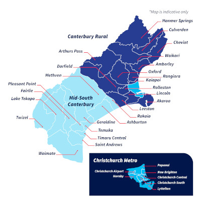 Canterbury map